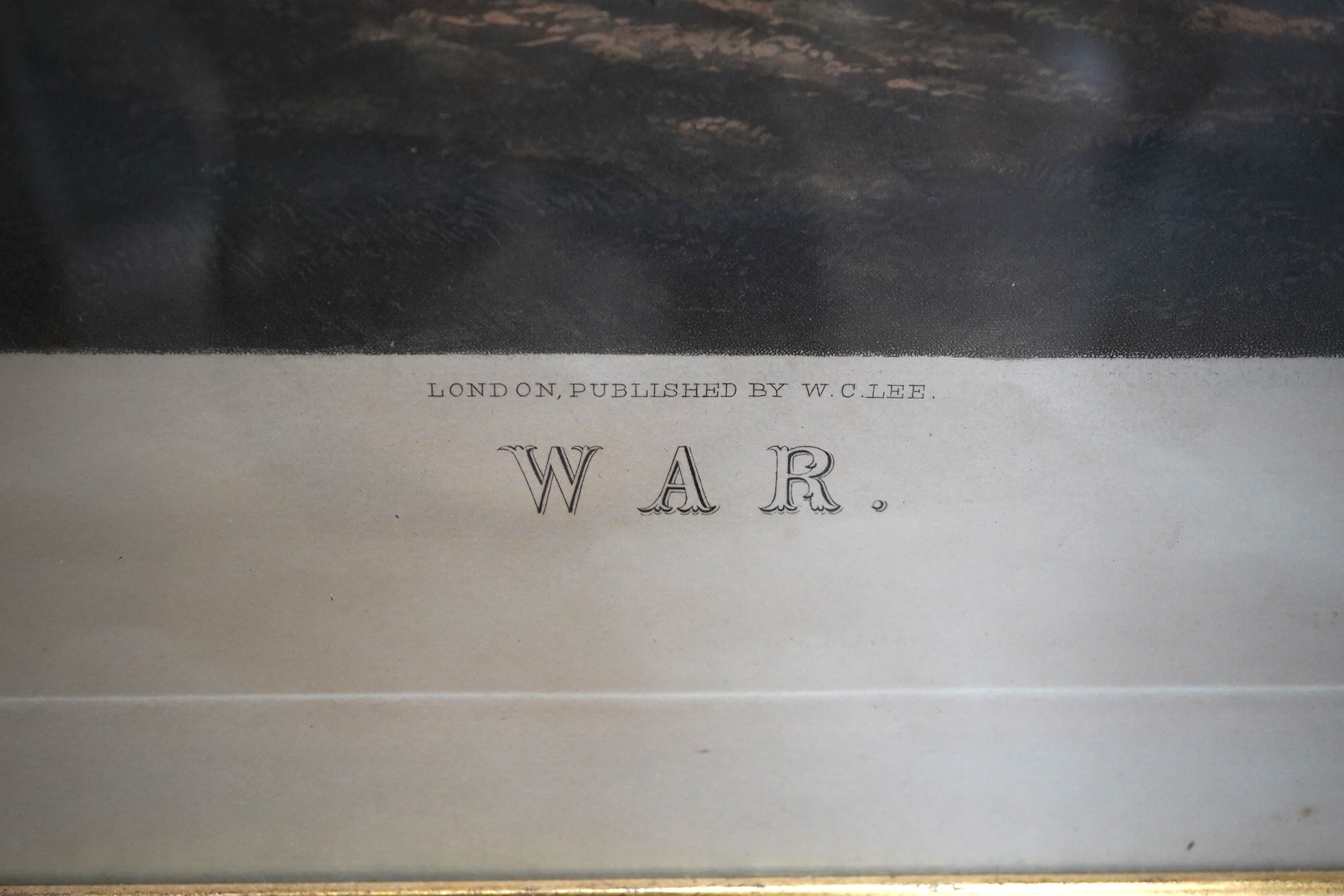 C. Turner after Benjamin Marshall (1768-1835), pair of coloured engravings, ‘’War’’ and ‘Peace’’ depictions of prize cockerels, publ. W.C. Lee, London, 59 x 48cm. Condition - fair